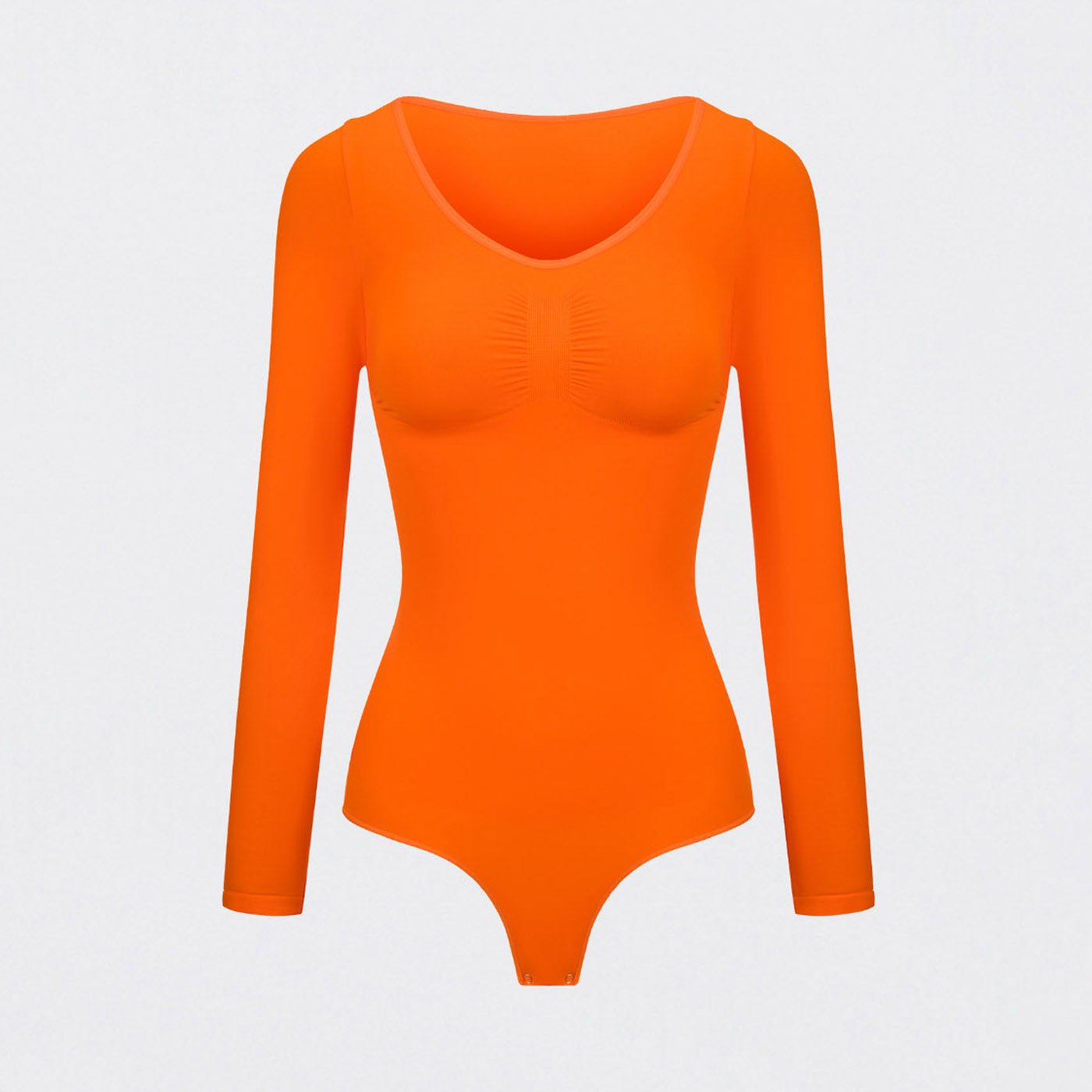 Bodysuit beeldhouwen shapewear longsleeve met snaar