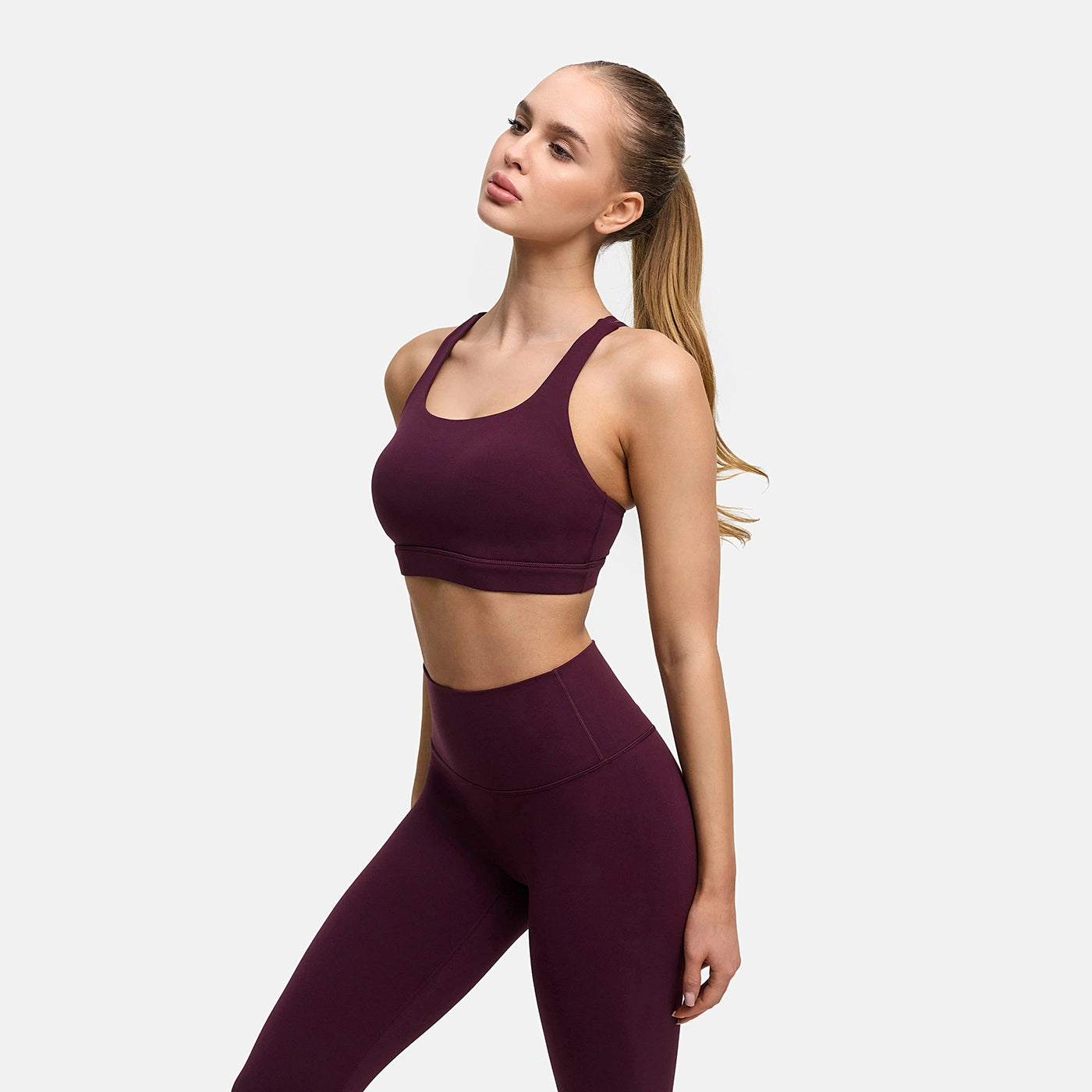 Contour leggings with high waistband