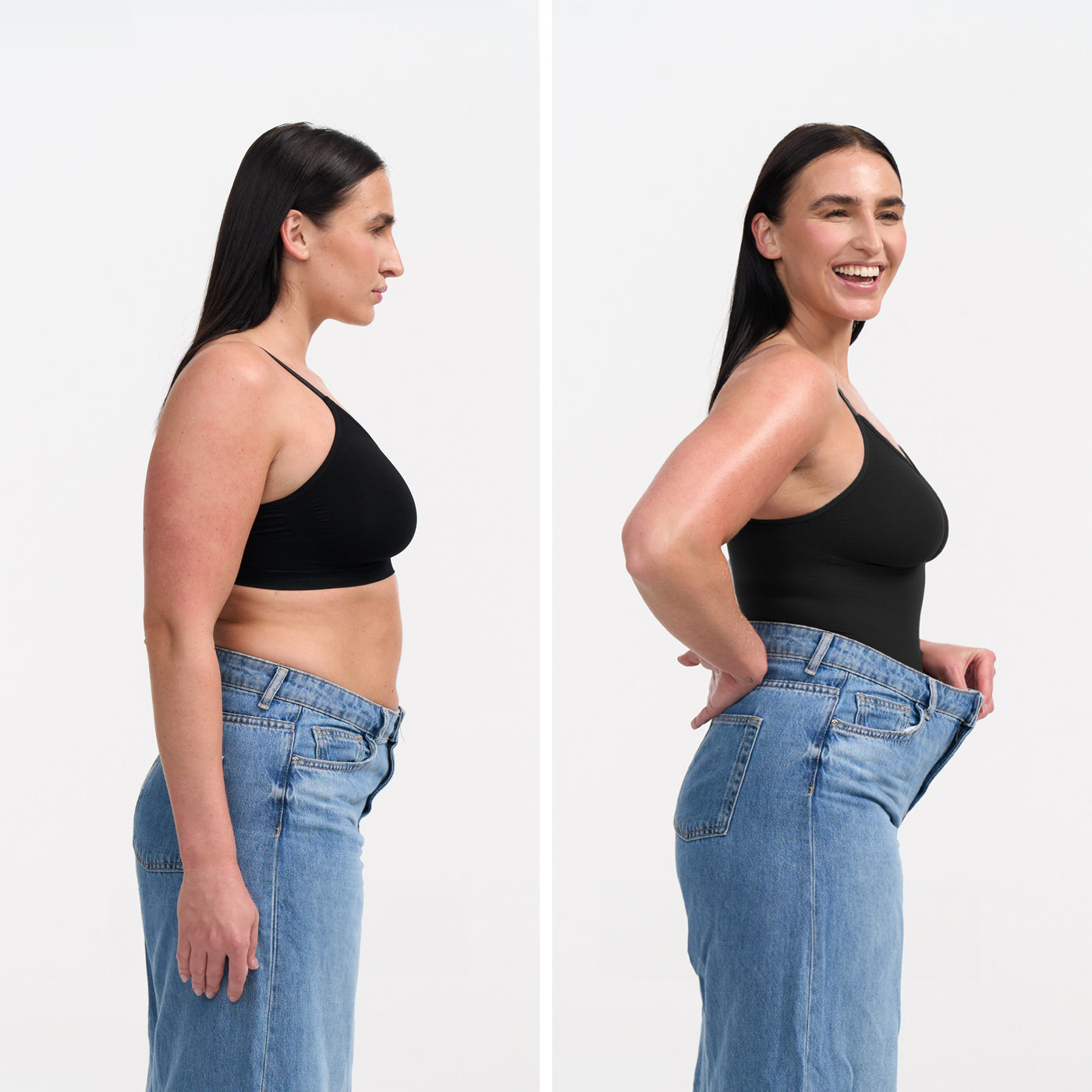 Body modelador con braguita - Forma media