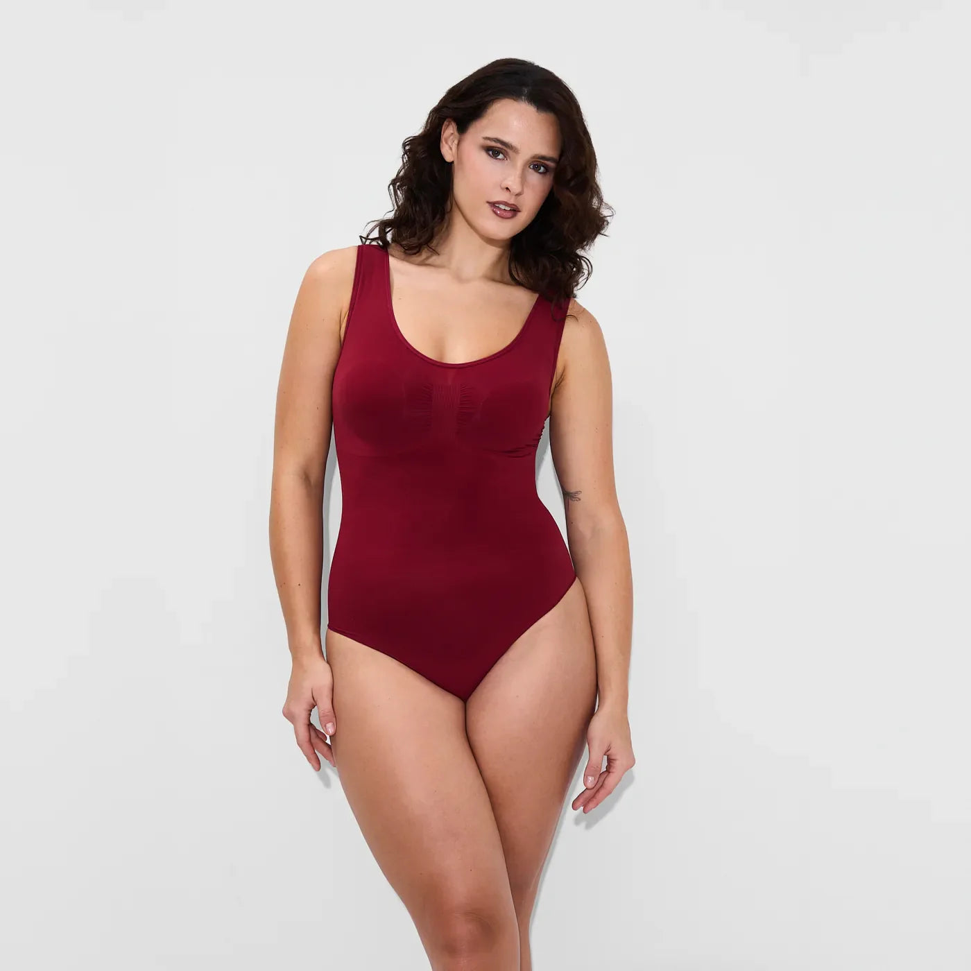 Tank Bodysuit Sculpting Shapewear avec slip
