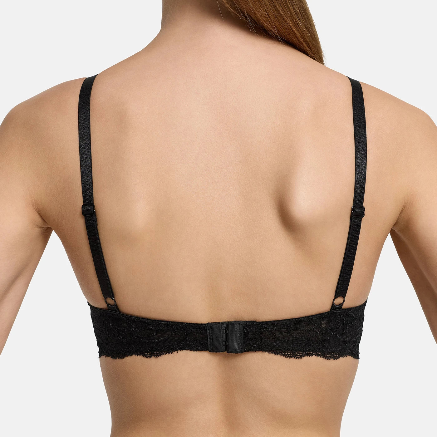 Reggiseno push up leggero con pizzo