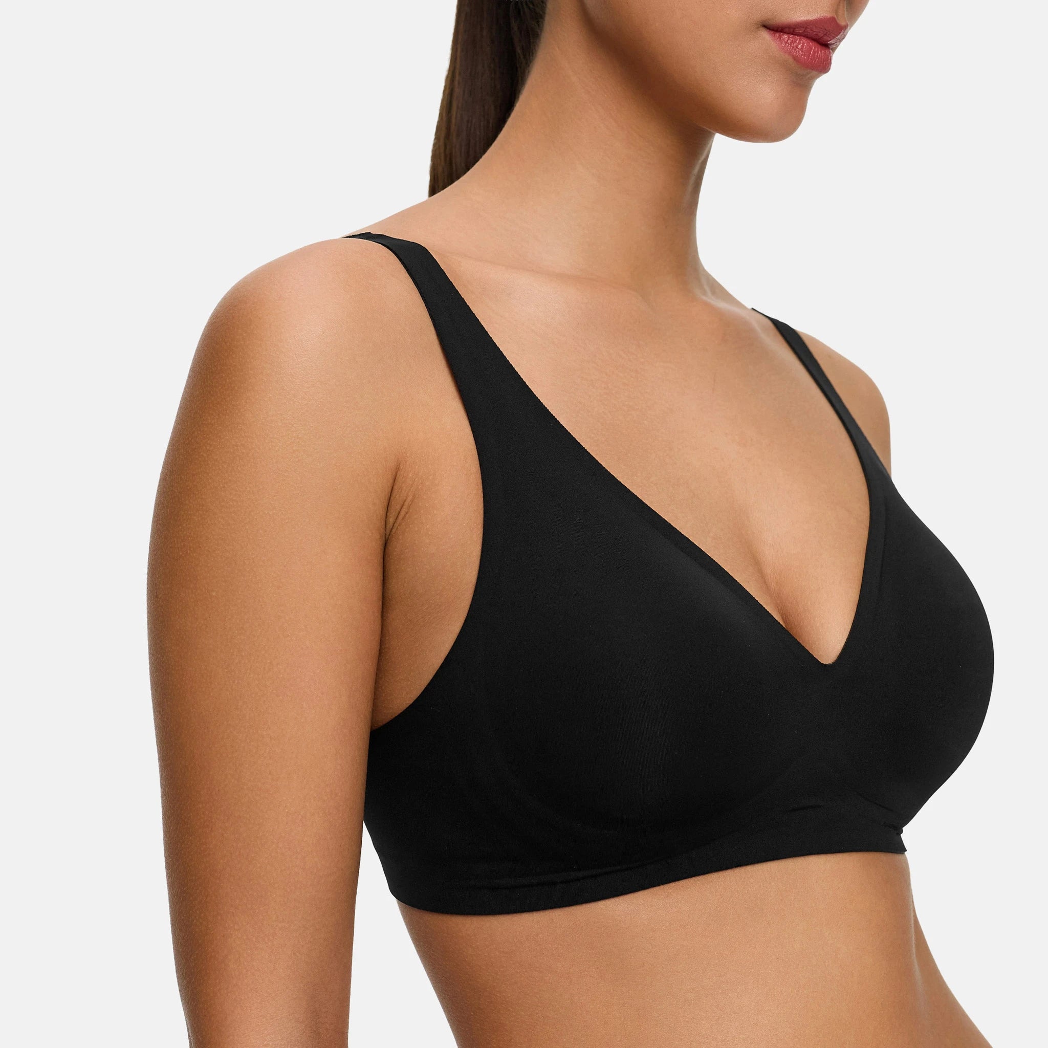 Reggiseno push up comfort con pizzo