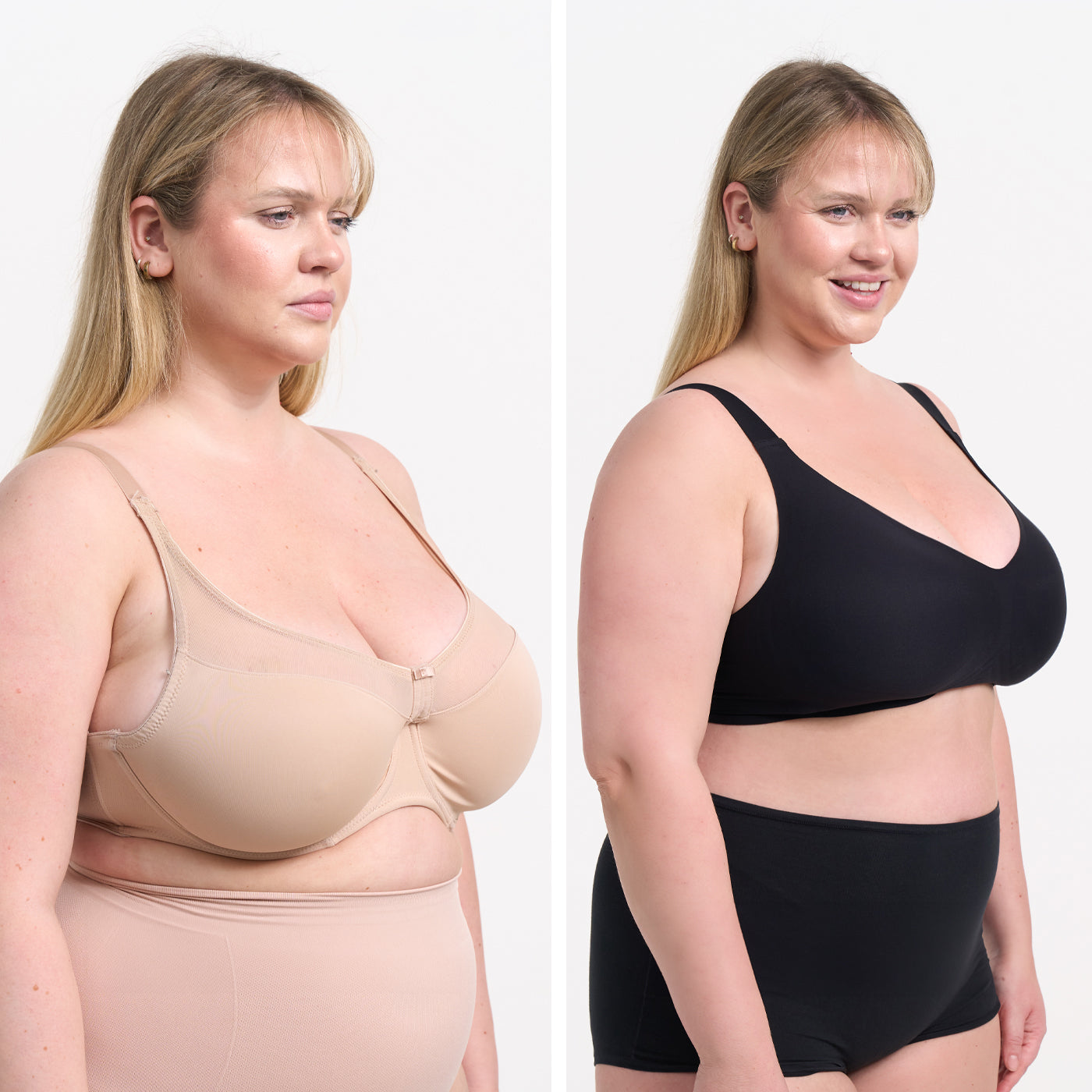 Reggiseno minimizzatore comfort