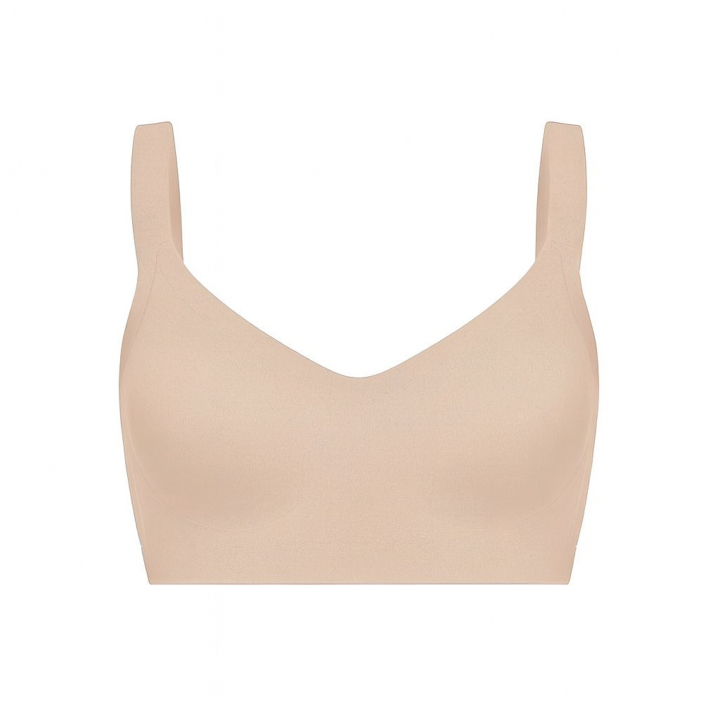 Reggiseno push-up compatto senza cuciture