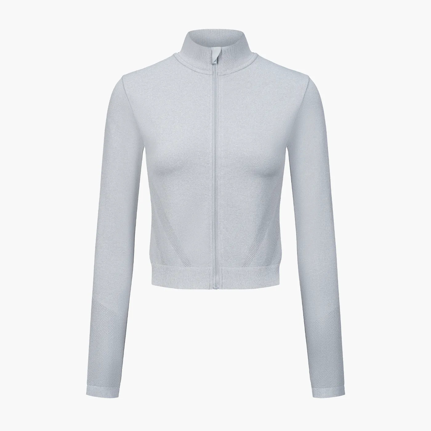 Giacca con zip senza cuciture