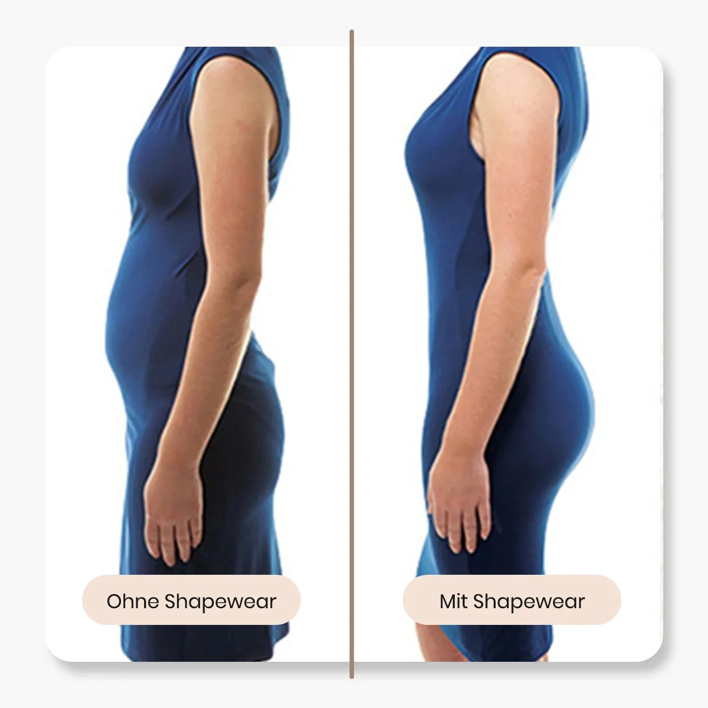 Body scolpito con pantaloni Shapewear