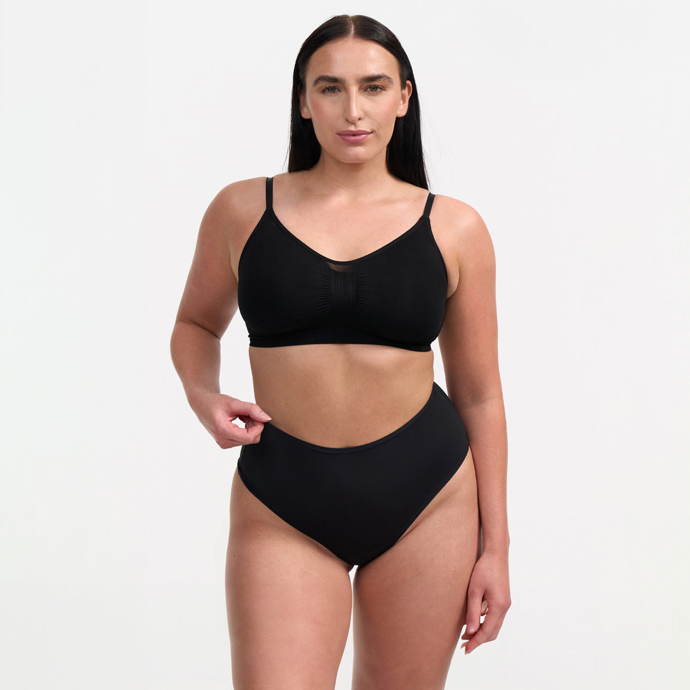 String met hoge taille | 3-pack