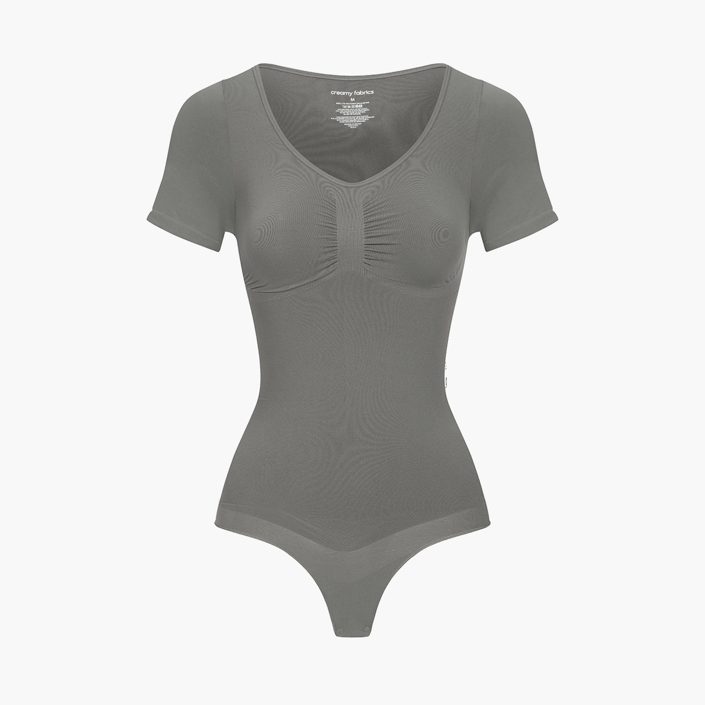 T-shirt bodysuit beeldhouwende shapewear met koord (#2)