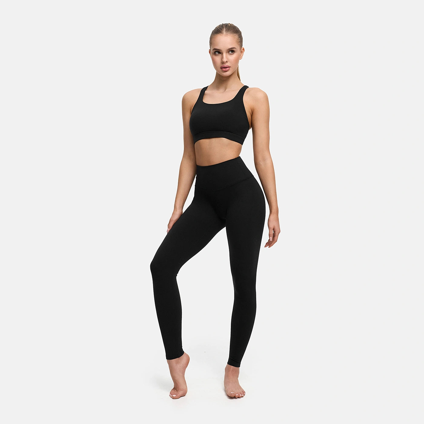 Contour legging met hoge tailleband