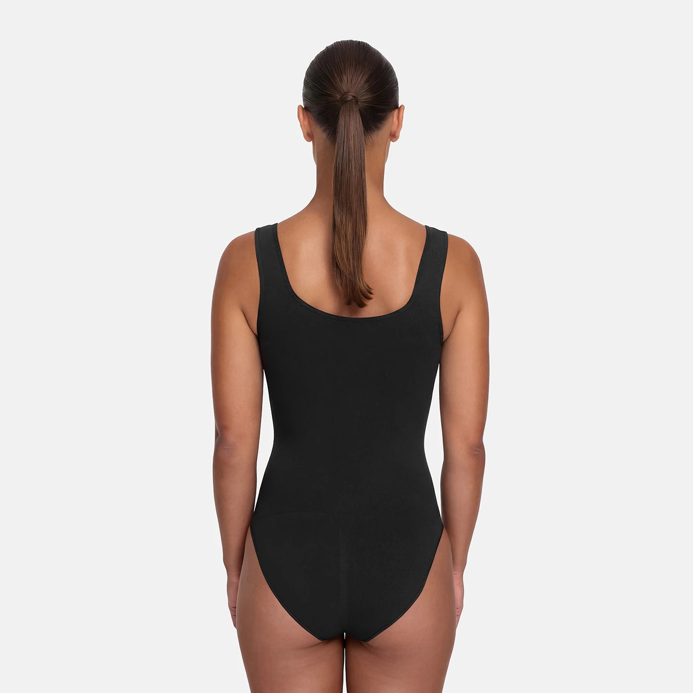 İpli Tank Bodysuit Şekillendirici Shapewear