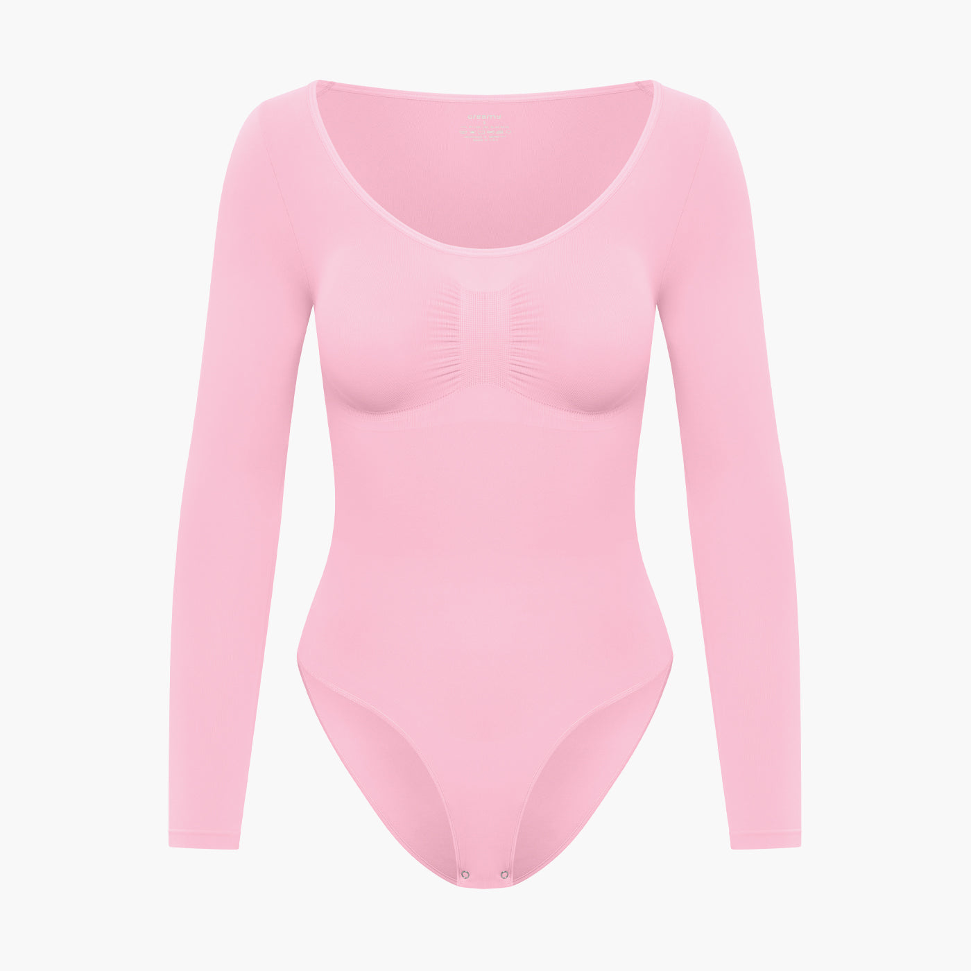 Bodysuit Şekillendirici Shapewear külotlu uzun kollu