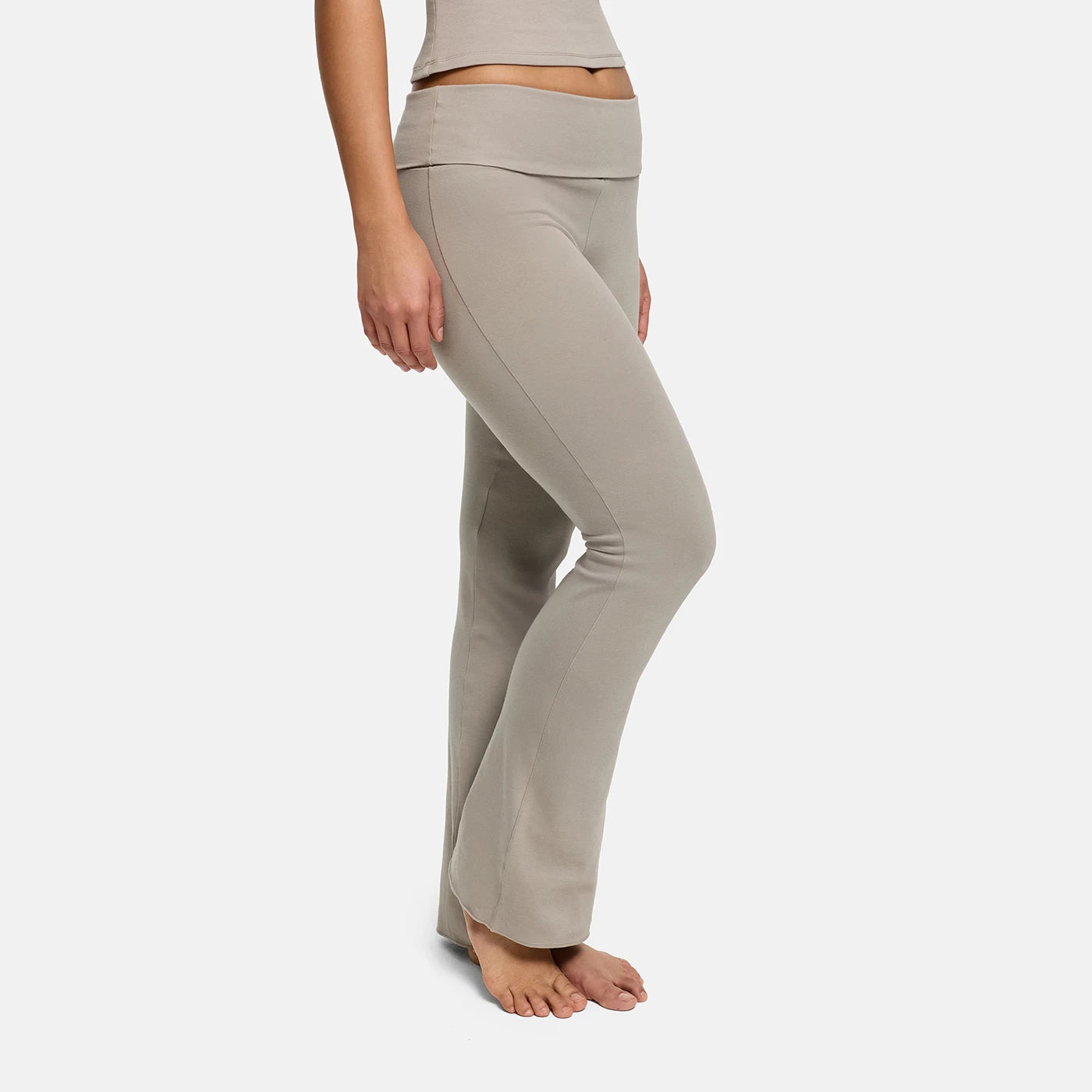 Pamuklu Kloş Bootcut Tayt